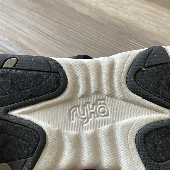 Ryka Adjustable Sport Ginger Sandals Black Tan Double strap Womens 6.5 Outdoors - Picture 6 of 8